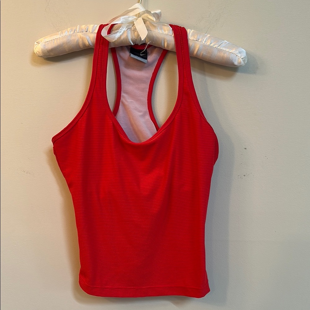 Nike Red Dri-FIT Tank Top
